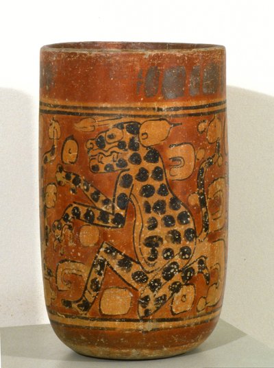 Grabvase von Mayan